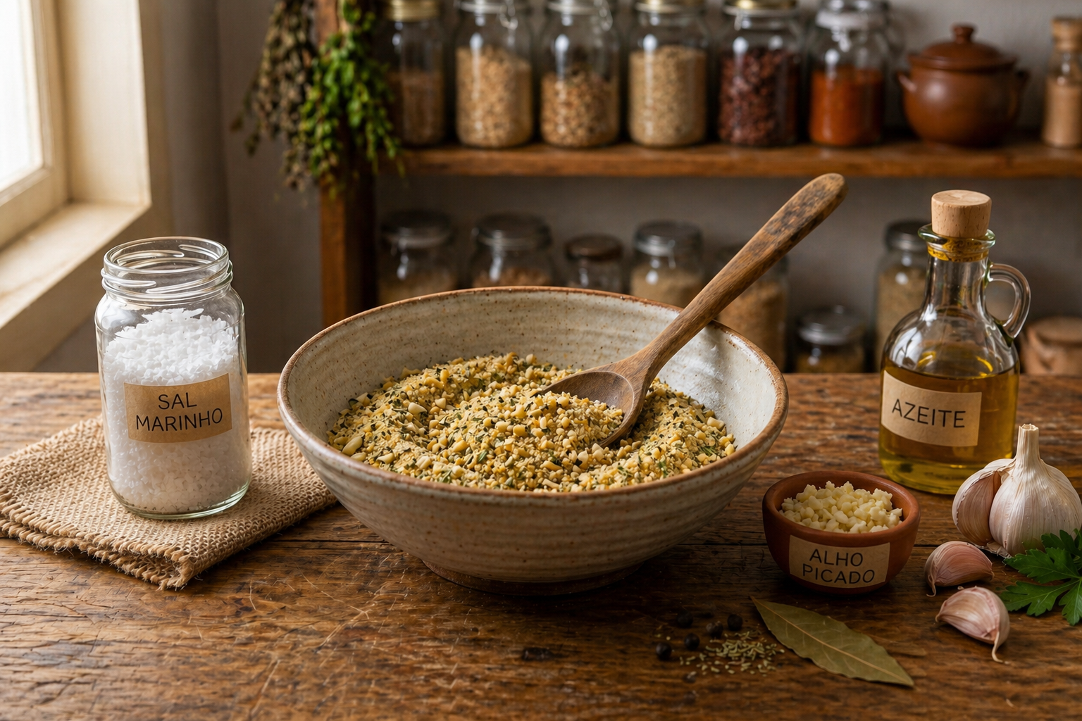 Ingredientes e Proporções: A Regra de Ouro

