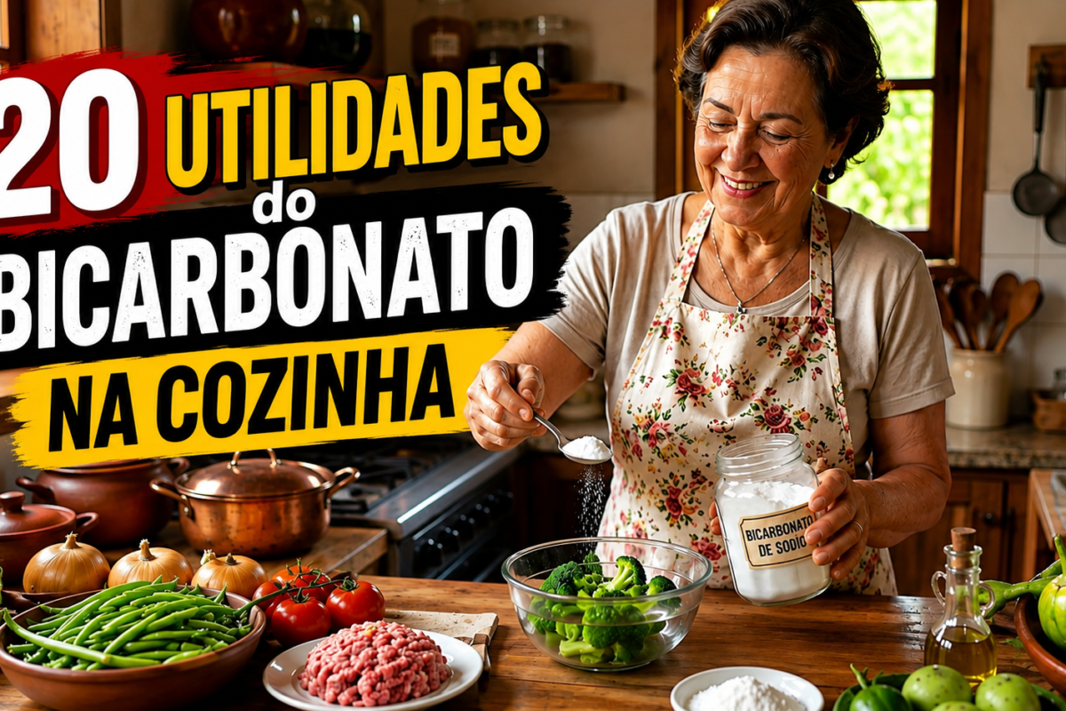 20 Utilidades do Bicarbonato na cozinha