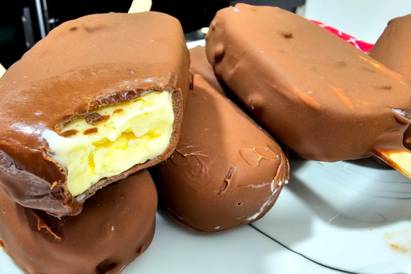 Picolé Caseiro Tipo Magnum