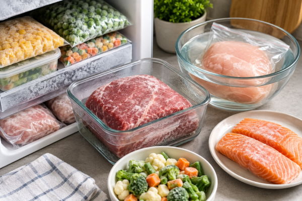 Como Descongelar Alimentos